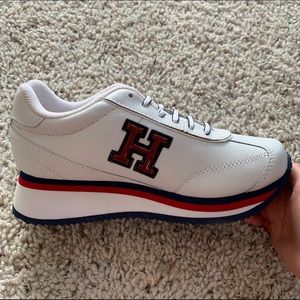Vintage Tommy Hilfiger Platform Sneakers Shoes
